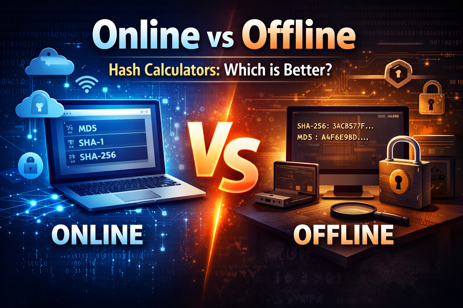 Online vs Offline Hash Calculators: Which is Better?