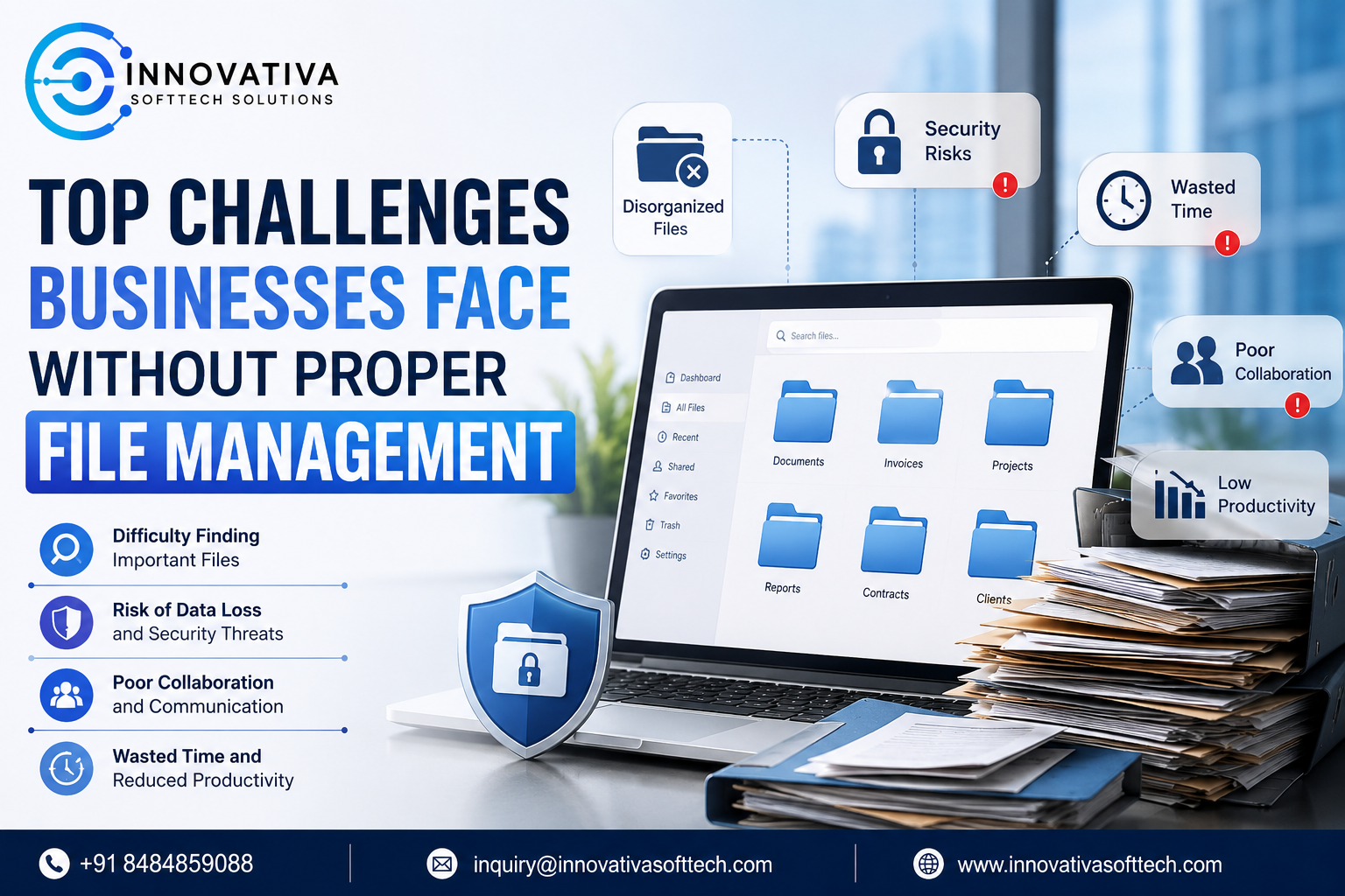Top Challenges Businesses Face Without Proper File Management