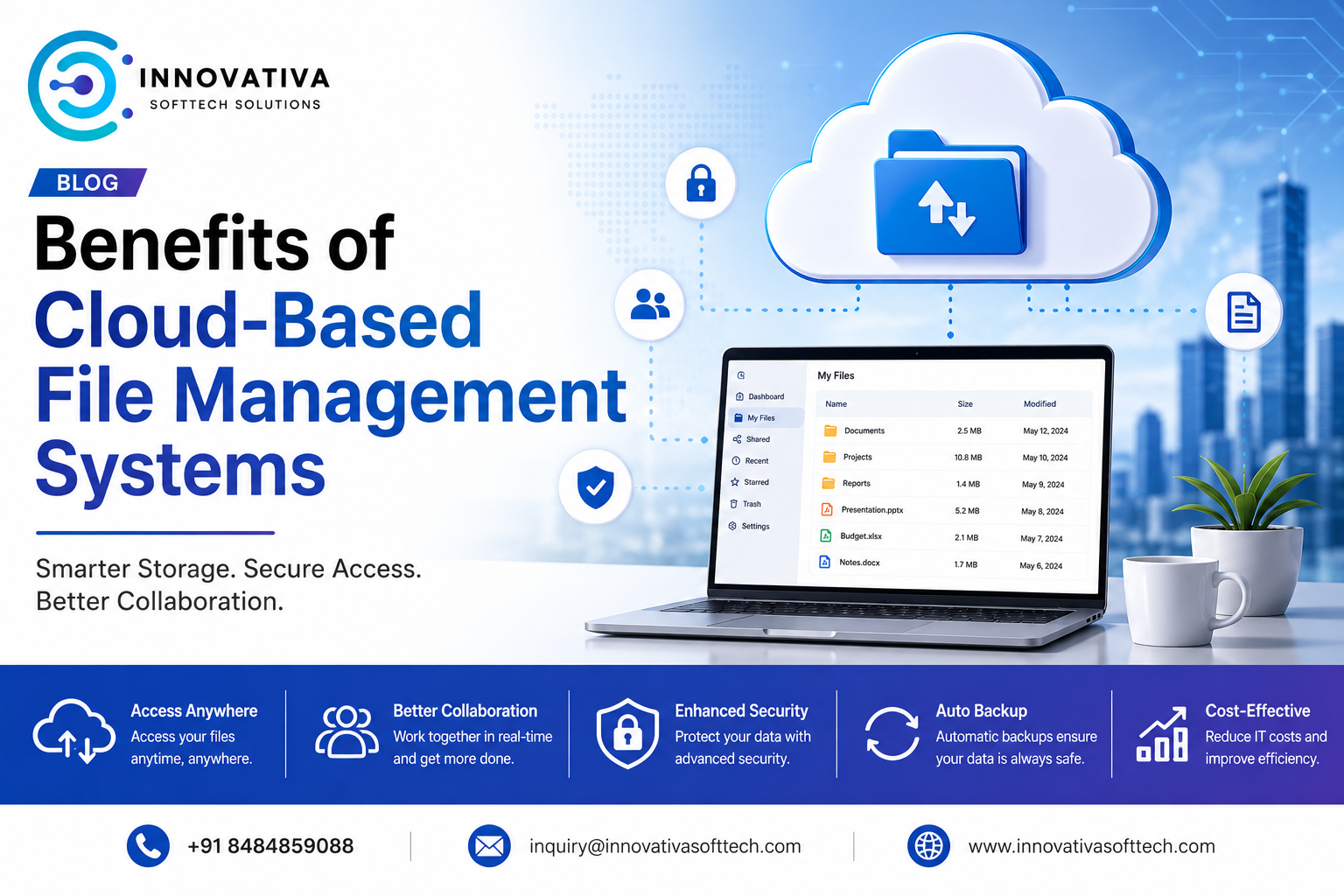 Benefits of Cloud-Based File Management Systems
