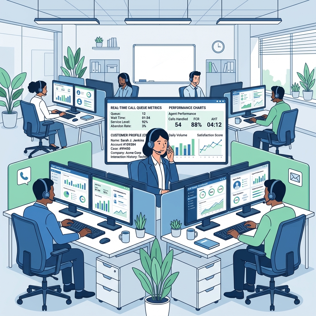 Unlocking Call Center Efficiency with Planex365 CRM