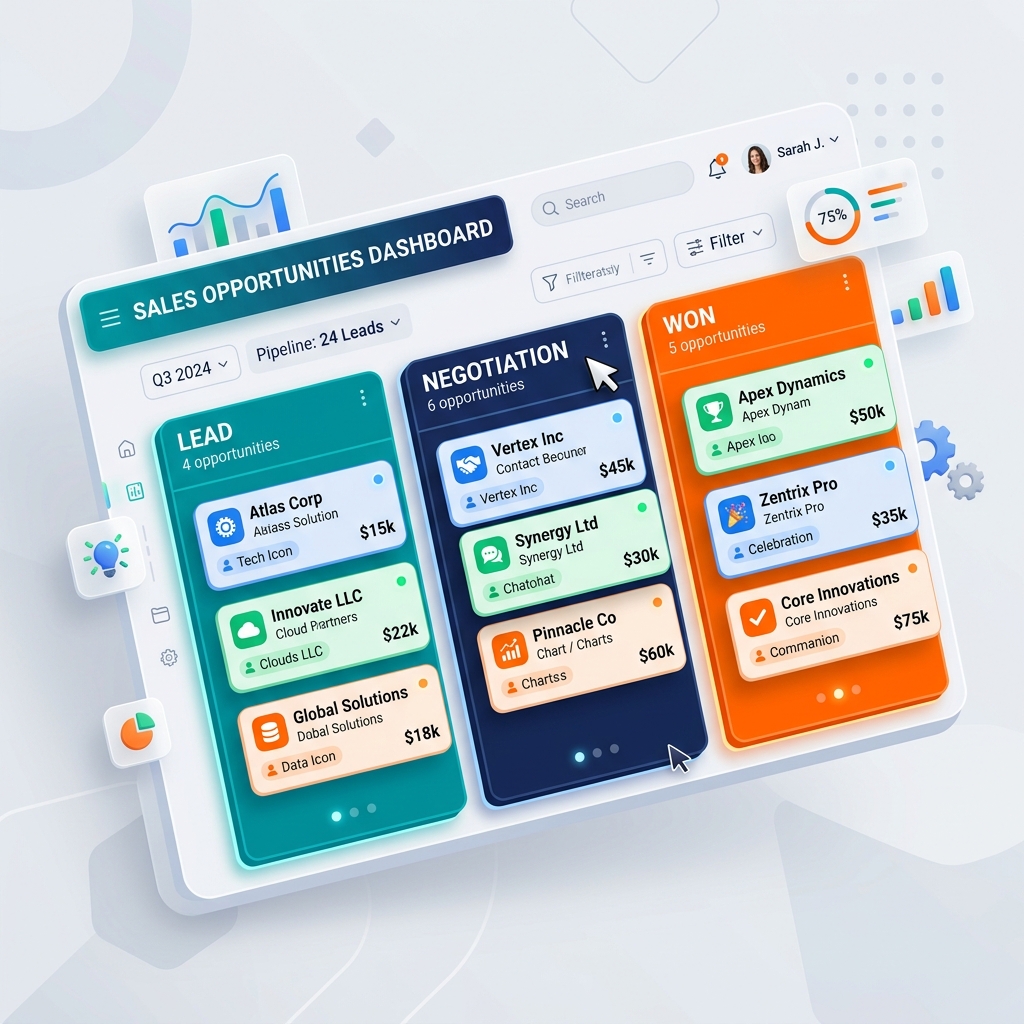Master Your Sales with a Visual Kanban Pipeline